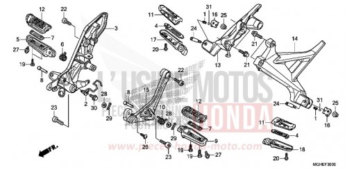 MARCHE VFR1200XE de 2014